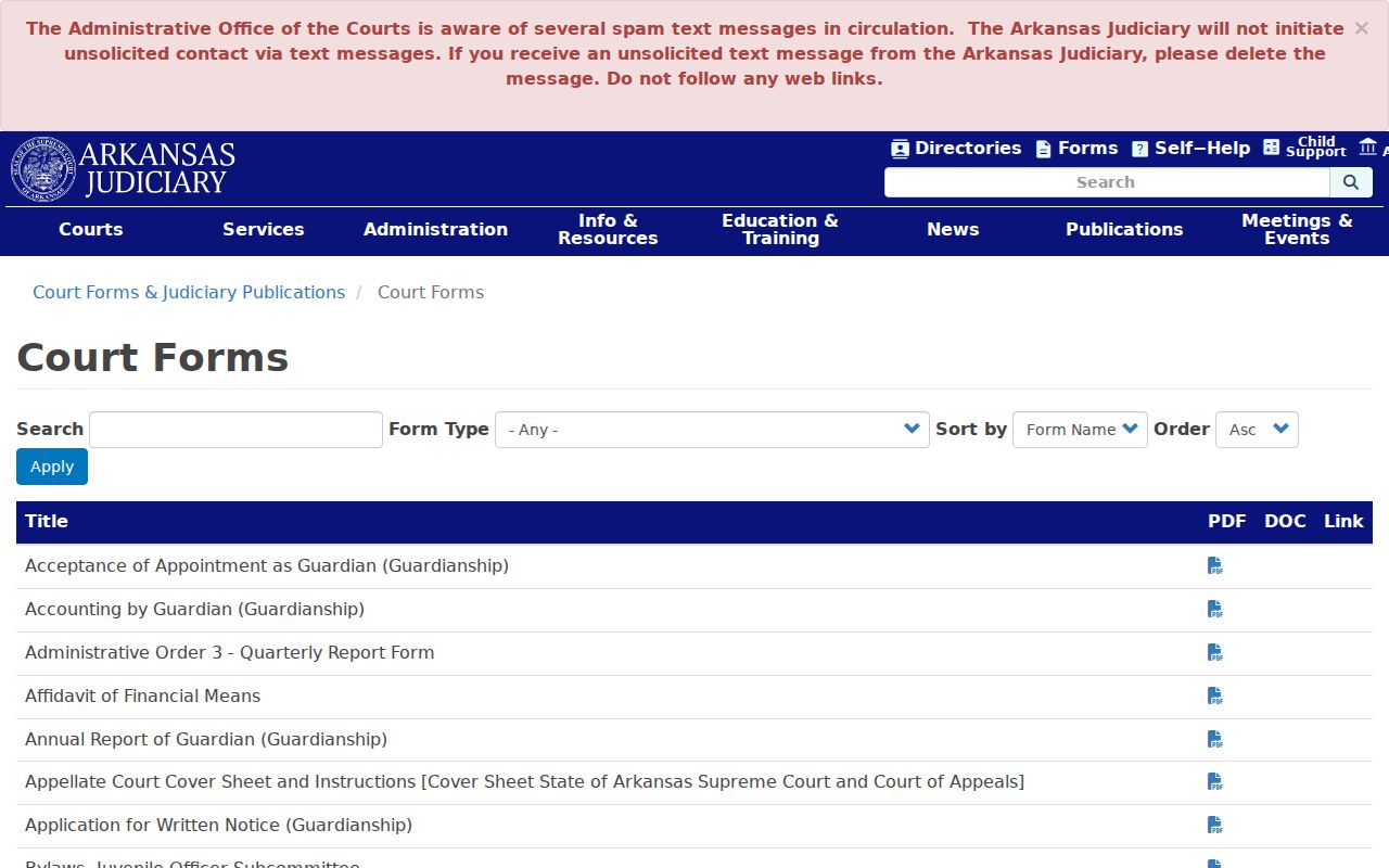 Chicot County criminal court cases Arkansas criminal court forms